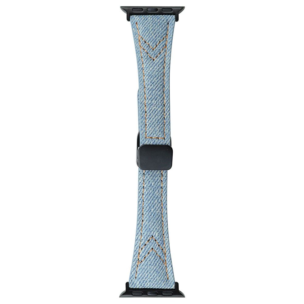 For Apple Watch Series 9 8 7 41mm 6 5 4 SE SE (2022) SE (2023) 40mm 3 2 1 38mm Canvas Watch Band Magnetic Buckle Wrist Strap For Apple Watch Series 9 8 7 41mm 6 5 4 SE SE (2022) SE (2023) 40mm 3 2 1 38mm Canvas Watch Band Magnetic Buckle Wrist Strap